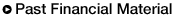 Past Financial Material